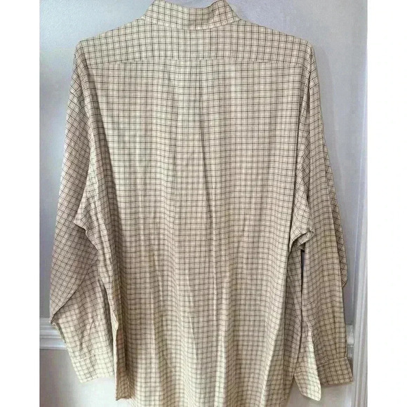Vintage 90s Polo Ralph Lauren Blake XL Pony Plaid Pattern Casual Button Down - Picture 5 of 6